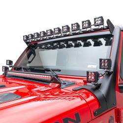 ZROADZ - ZROADZ Z934931-KIT4AW Front Roof LED Kit Fits 18-21 Gladiator Wrangler (JL) - Image 3