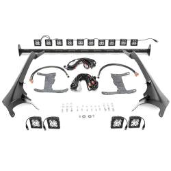 ZROADZ - ZROADZ Z934931-KIT4AW Front Roof LED Kit Fits 18-21 Gladiator Wrangler (JL) - Image 4