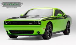 T-Rex Grilles - T-Rex Laser Billet Series Horizontal Bar Black Grille Insert 6214181 - Image 2