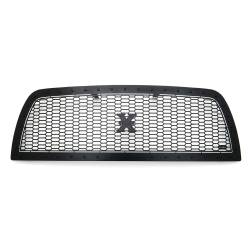T-Rex Grilles - T-Rex Stealth Laser x Series Punch Style Black Grille Insert 7714521-BR - Image 2