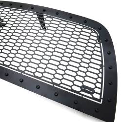 T-Rex Grilles - T-Rex Stealth Laser x Series Punch Style Black Grille Insert 7714521-BR - Image 4