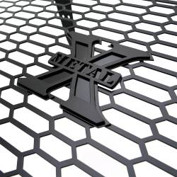 T-Rex Grilles - T-Rex Stealth Laser x Series Punch Style Black Grille Insert 7714521-BR - Image 5