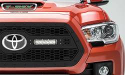 T-Rex Grilles - T-Rex Stealth Laser Torch Series Punch Grille Insert w/LEDs Black 7319511-BR - Image 2
