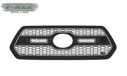 T-Rex Grilles - T-Rex Stealth Laser Torch Series Punch Grille Insert w/LEDs Black 7319511-BR - Image 3