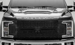 T-Rex Grilles - T-Rex Stealth Laser x Series Punch Style Black Grille Insert 7715371-BR - Image 1