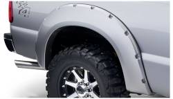 Bushwacker - Bushwacker Pocket Style Rear Fender Flares-Black, Super Duty; 20084-02 - Image 2