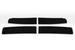 T-Rex Grilles - T-Rex Horizontal Bar Billet Aluminum Black Grille Insert 21456B - Image 1