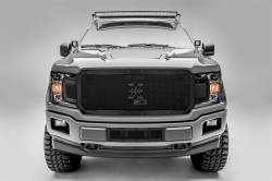 T-Rex Grilles - T-Rex Stealth X-Metal Series Woven Mesh Black Grille Insert 6715791-BR - Image 1