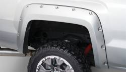 Bushwacker - Bushwacker Pocket Style Front/Rear Fender Flares-Black, GMC Sierra; 40967-02 - Image 5