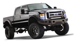 Bushwacker - Bushwacker Cut-Out Style Front Fender Flares-Black, Super Duty; 20047-02 - Image 3