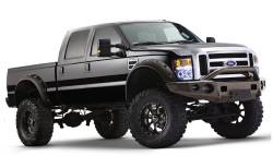 Bushwacker - Bushwacker Cut-Out Style Front Fender Flares-Black, Super Duty; 20047-02 - Image 4