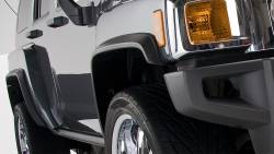 Bushwacker - Bushwacker OE Style Front/Rear Fender Flares-Black, Hummer H3; 150900-02 - Image 4