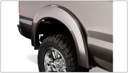 Bushwacker - Bushwacker Extend-a-Fender Front/Rear Fender Flares-Black, Super Duty; 20928-02 - Image 5