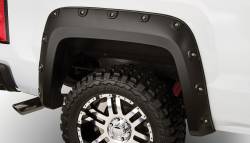 Bushwacker - Bushwacker Boss Pocket Style Fender Flares-Black, GMC Sierra; 40958-02 - Image 3