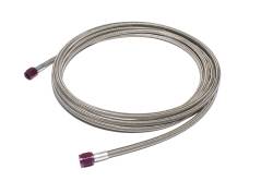 ZEX - Zex NS6569 Steel Braided Nitrous Hose -04AN 16 ft. Purple Ends - Image 1