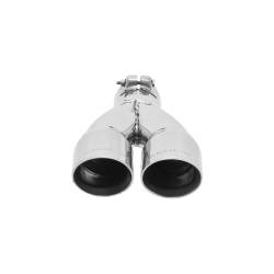 Flowmaster - Flowmaster 15307 Exhaust Pipe Tip Dual Angle Cut Polished Stainless Steel - Image 3