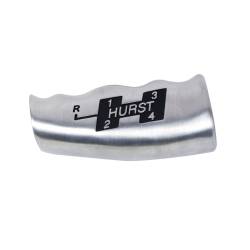 Hurst - Hurst 1535000 Universal T-handle 4-Speed Shift Knob, Brushed Aluminum; 3/18-16 - Image 1