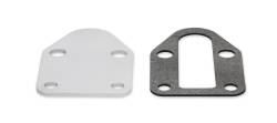 Mr Gasket - Mr. Gasket 1515 Fuel Pump Block-Off Plate Chrome Plated - Image 5