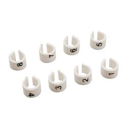 Mr Gasket - Mr. Gasket 4472 Wire Markers 8mm Wire Set - Image 1
