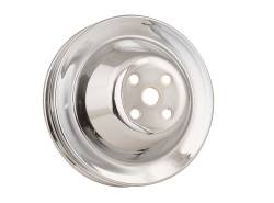 Mr Gasket - Mr. Gasket 4971 Chrome Plated Steel Water Pump Pulley - Image 1