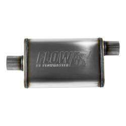 Flowmaster - Flowmaster FlowFX Series 2.5" Offset/Center Muffler-Stainless; 71226 - Image 3