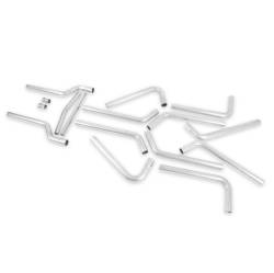 Flowmaster - Flowmaster 815937 Universal Dual Exhaust Pipe Kit; 16pc., 3.0" Dia.; Stainless - Image 9