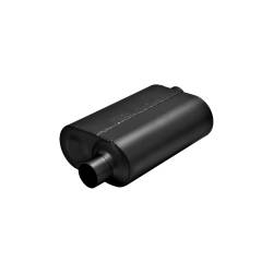 Flowmaster - Flowmaster Super 40 Series 2.5" Offset/Offset Muffler-Stainless; 852548 - Image 1