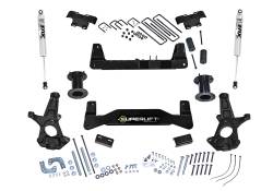 Superlift - Superlift 6.5" Suspension Lift Kit-Fox Shocks, Silverado/Sierra 1500 RWD; K180F - Image 1