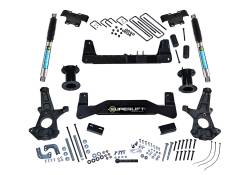 Superlift - Superlift 6.5" Suspension Lift Kit-Bilstein Shocks, Silverado/Sierra RWD; K181B - Image 1