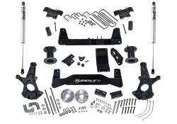 Superlift - Superlift 6.5" Suspension Lift Kit-Fox Shocks, Silverado/Sierra 1500 4WD; K161F - Image 1