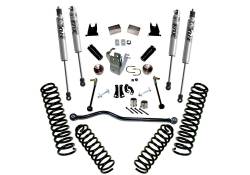 Superlift - Superlift 4" Suspension Lift Kit-Fox Shocks , for 07-18 Jeep JK 4WD 4dr; K928F - Image 1