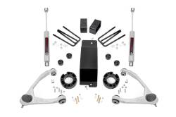 Rough Country Suspension Systems - Rough Country 3.5" Suspension Lift Kit, 07-16 Silverado/Sierra 1500 4WD; 19431A - Image 1