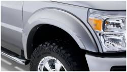 Bushwacker - Bushwacker Extend-a-Fender Front Fender Flares-Black, Super Duty; 20085-02 - Image 2