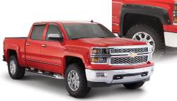 Bushwacker - Bushwacker Pocket Style Front/Rear Fender Flares-Black, Silverado; 40959-02 - Image 1