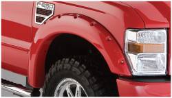 Bushwacker - Bushwacker Pocket Style Front/Rear Fender Flares-Black, Super Duty; 20917-02 - Image 2