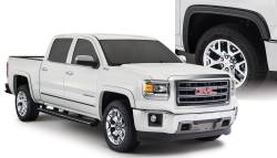 Bushwacker - Bushwacker OE Style Front/Rear Fender Flares-Black, GMC Sierra; 40962-02 - Image 1