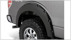 Bushwacker - Bushwacker Pocket Style Rear Fender Flares-Black, Ford F-150; 20080-02 - Image 1