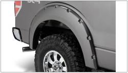 Bushwacker - Bushwacker Pocket Style Rear Fender Flares-Black, Ford F-150; 20080-02 - Image 2