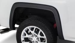 Bushwacker - Bushwacker OE Style Rear Fender Flares-Black, GMC Sierra; 40124-02 - Image 1