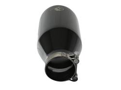 aFe Power - aFe Power 2.5" IN/4.5" OUT Bolt-On Black Stainless Exhaust Tip; 49T25454-B091 - Image 4