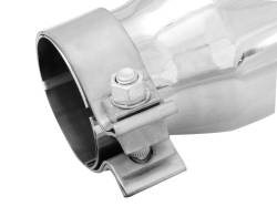 aFe Power - aFe Power 2.5" IN/3.5" OUT Bolt-On Polished Stainless Exhaust Tip; 49T25354-P06 - Image 4