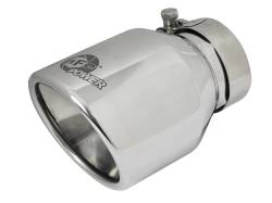 aFe Power - aFe Power 2.5" IN/4" OUT Bolt-On Carbon Fiber Exhaust Tip; 49T25404-P06 - Image 1