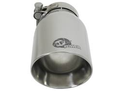 aFe Power - aFe Power 2.5" IN/3.5" OUT Bolt-On Polished Stainless Exhaust Tip; 49T25354-P07 - Image 3