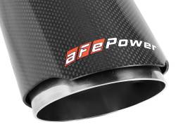 aFe Power - aFe Power 2.5" IN/4" OUT Bolt-On Carbon Fiber Exhaust Tip; 49T25404-C07 - Image 5