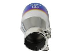 aFe Power - aFe Power 2.5" IN/4" OUT Bolt-On Blue Flame Stainless Exhaust Tip; 49T25404-L07 - Image 4