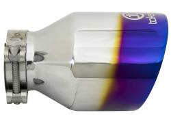 aFe Power - aFe Power 2.5" IN/4.5" OUT Bolt-On Blue Flame SS Exhaust Tip; 49T25454-L07 - Image 2