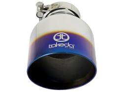 aFe Power - aFe Power 2.5" IN/4.5" OUT Bolt-On Blue Flame SS Exhaust Tip; 49T25454-L07 - Image 4