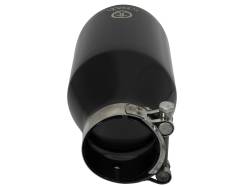 aFe Power - aFe Power 2.5" IN/4.5" OUT Bolt-On Matte Black SS Exhaust Tip; 49T25454-B09 - Image 4