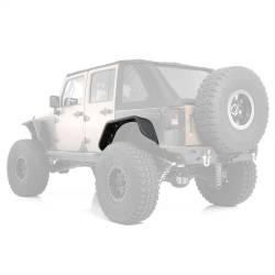 Smittybilt - Smittybilt 76839 XRC Rear Fender Flare Set for 07-18 Jeep Wrangler JK - Image 15