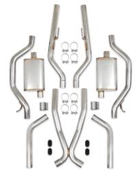 Hooker BlackHeart - Hooker Headers 70501417-RHKR Dual Competition Header Back Exhaust System Kit - Image 3